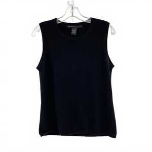 Mc Duff Black Cashmere Tank Top | Women’s Regular S